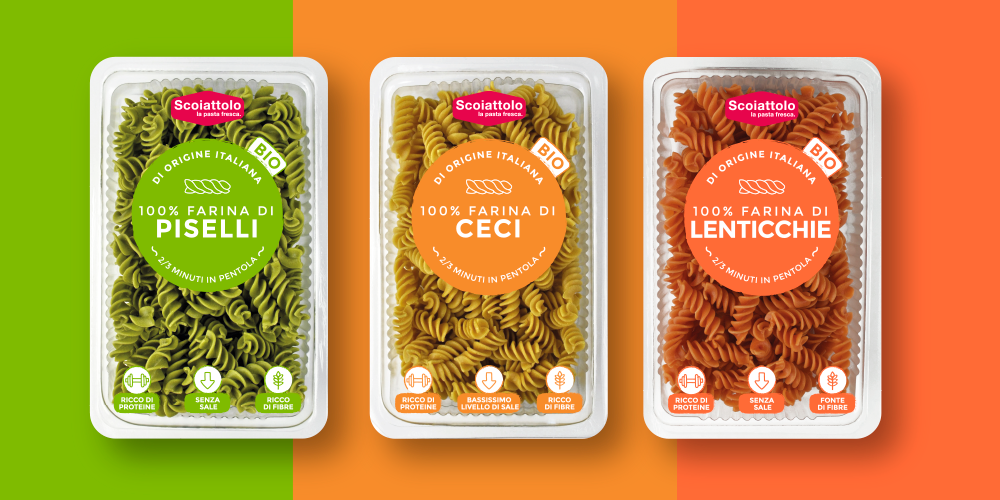 LA PASTA FRESCA E LA PROPRIA RIVOLUZIONE: PASTA FRESCA 100% LEGUMI IN  ESCLUSIVA DA ESSELUNGA Comunicato Stampa / Lonate Ceppino, 30 gennaio 2018  - Scoiattolo - la tua pasta fresca