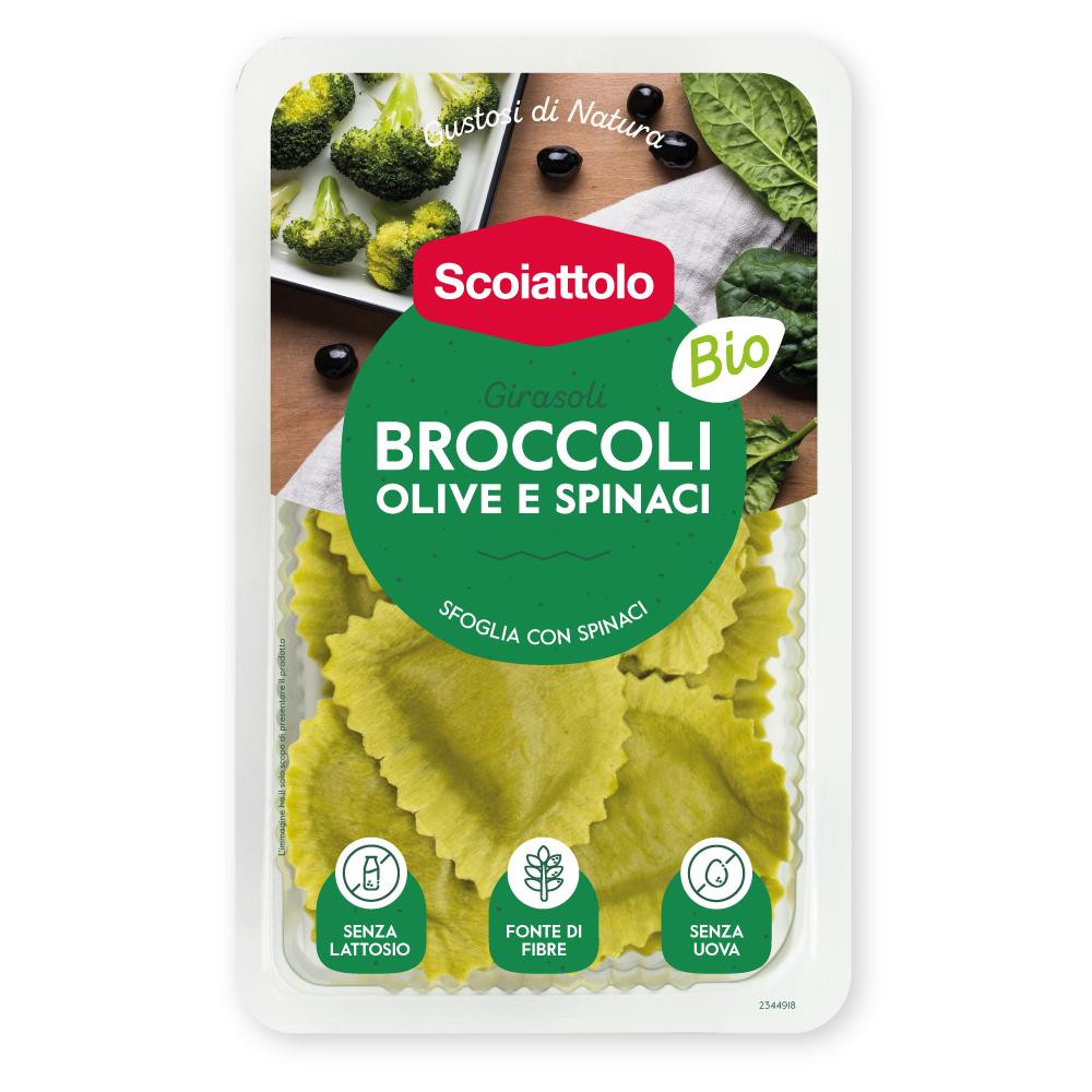 Girasoli - Broccoli, olive e spinaci