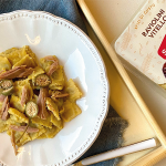 Raviolini al vitello in salsa tonnata